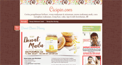 Desktop Screenshot of cicipin.com